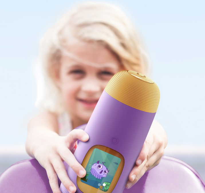 Interactive Water Bottle That Encourages Kids To Drink More Water!