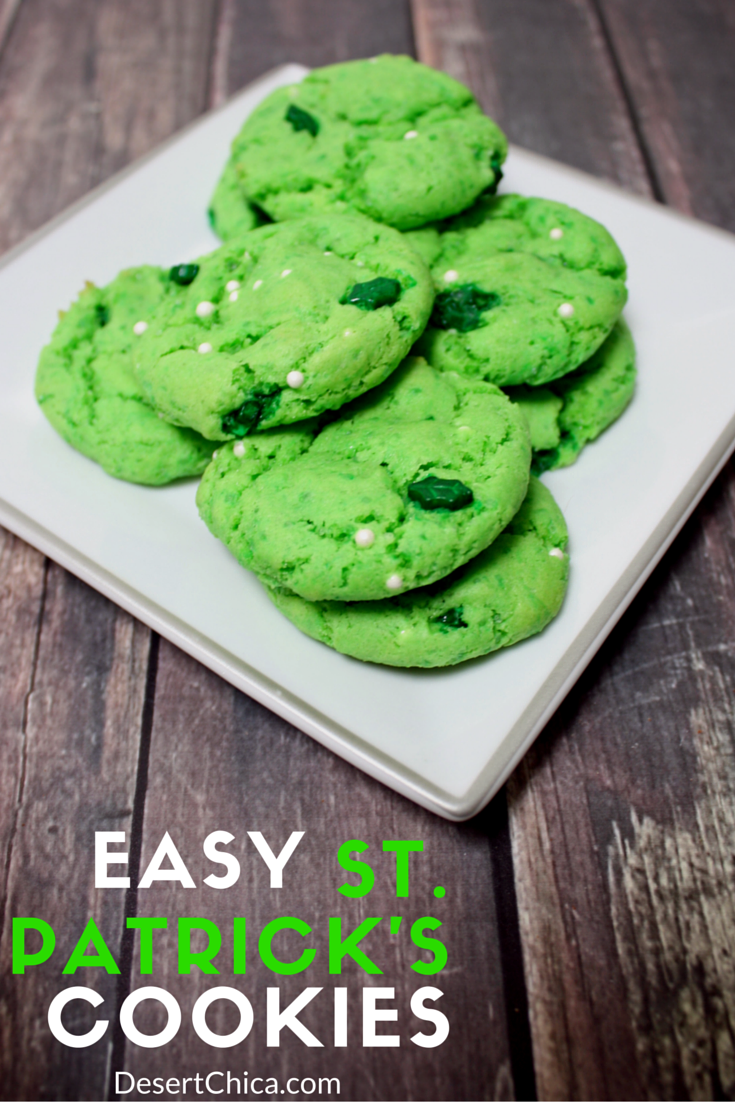 EASY ST. PATRICK’S DAY COOKIES