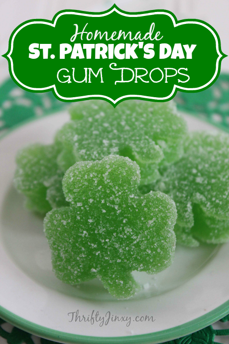 Homemade St. Patrick’s Day Gum Drops Recipe