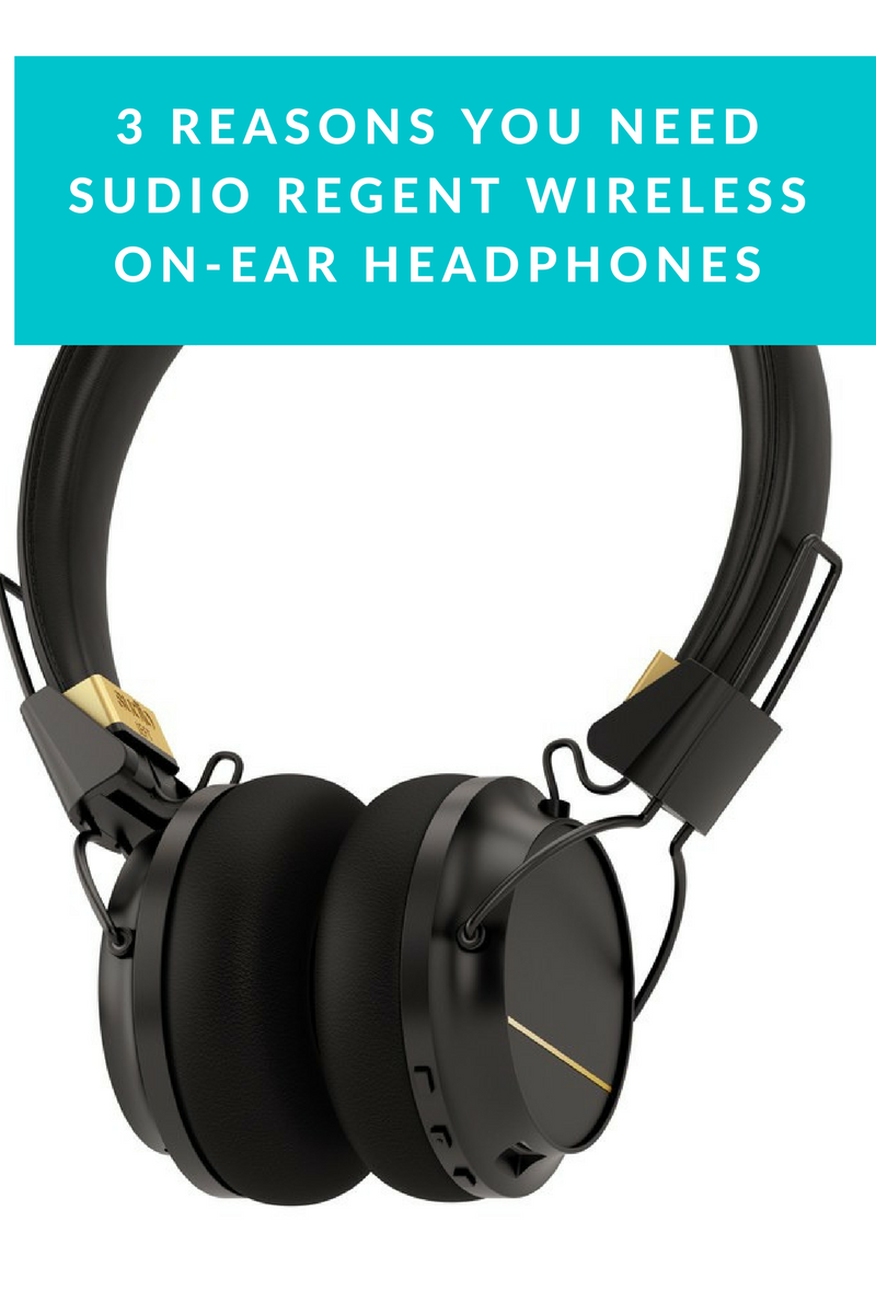 3 Reasons You Need Sudio Regent Wireless On-Ear Headphones