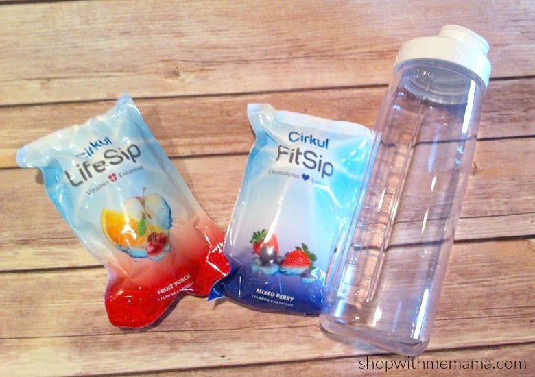 Cirkul 22oz Plastic Water Bottle Starter Kit with Blue Lid and 2 Flavor  Cartridges (Fruit Punch & Mixed Berry) - Yahoo Shopping