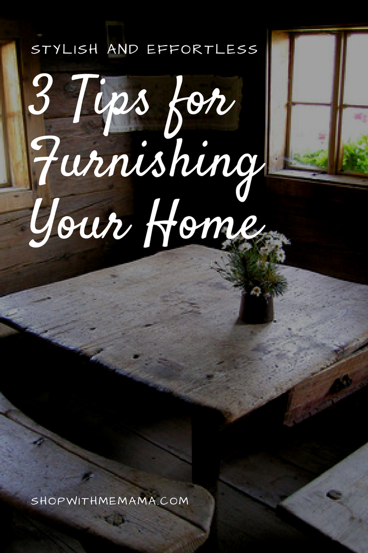 3 Tips for Furnishing Your Home In A Unique Way