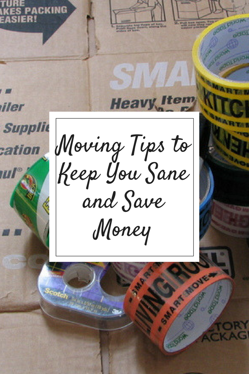Moving Tips to Keep You Sane and Save Money
