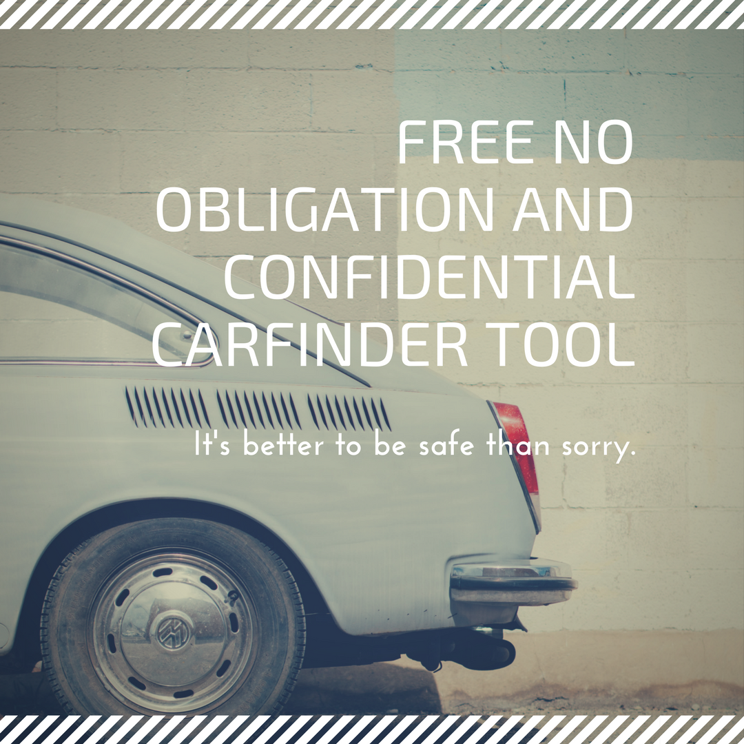 Free No Obligation And Confidential CarFinder Tool