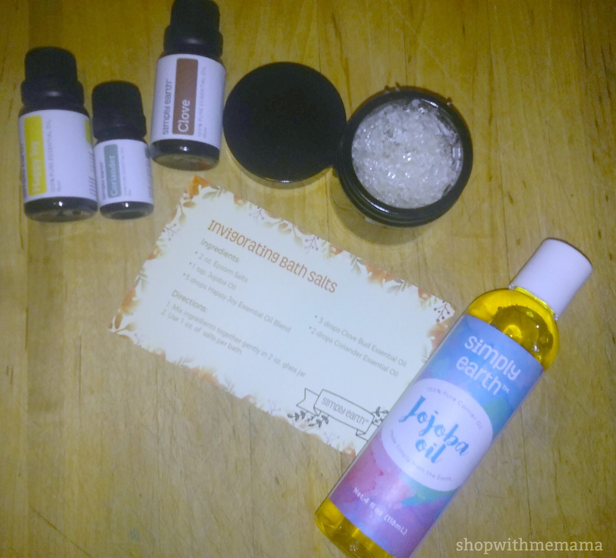 Simply Earth Essential Oils Recipe Box!