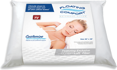 Mediflow’s Floating Comfort Pillow