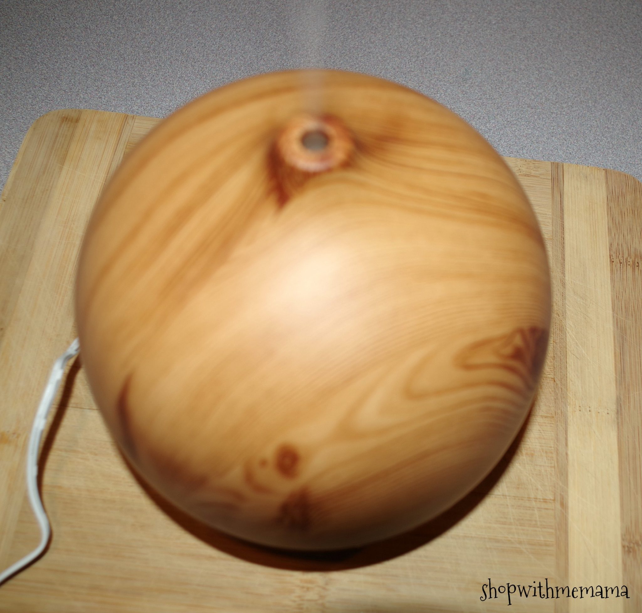 BESTEK Wood Grain Essential Oil Diffuser