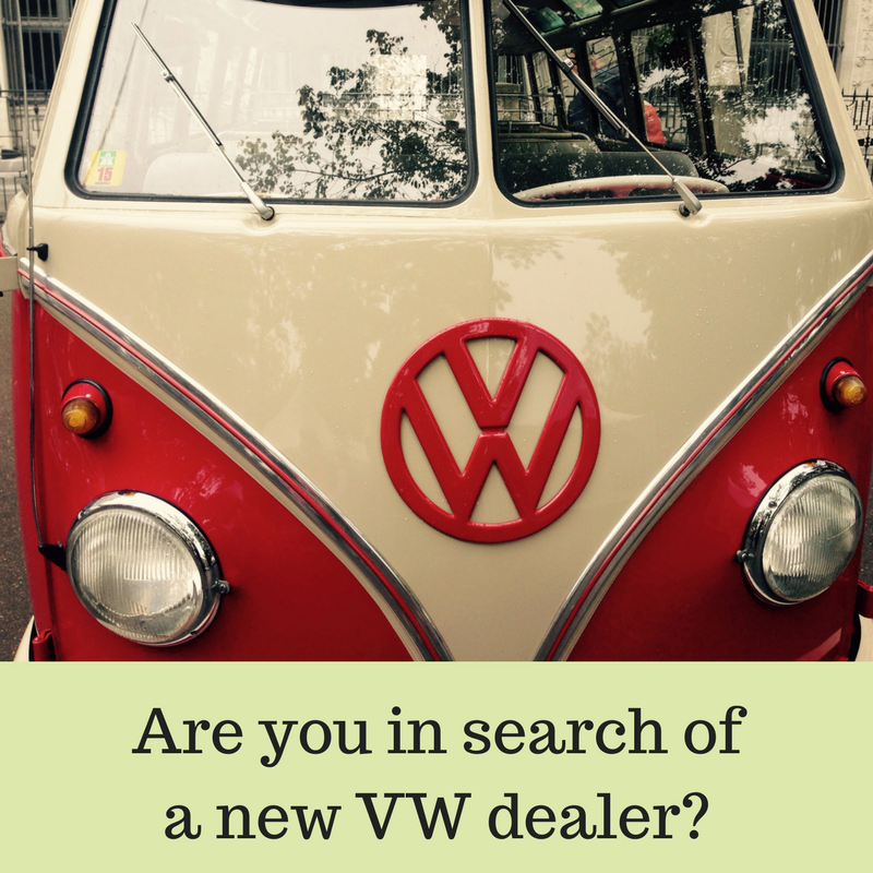 Are you in search of a new VW dealer