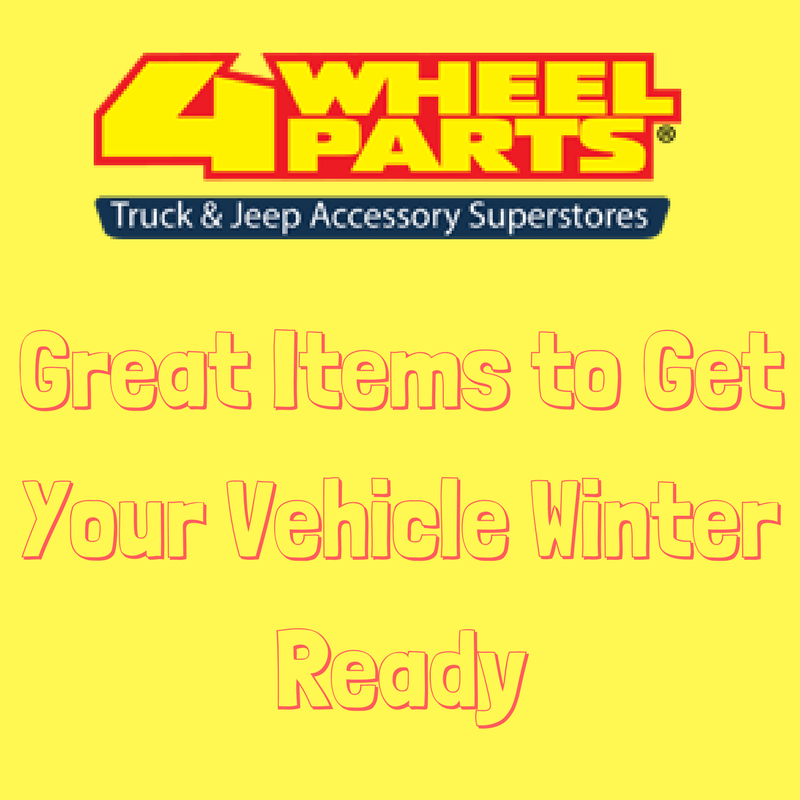 Great Items to Get Your Vehicle Winter Ready