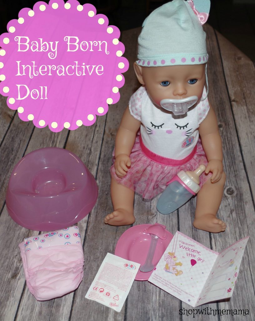 Baby best sale born interactive