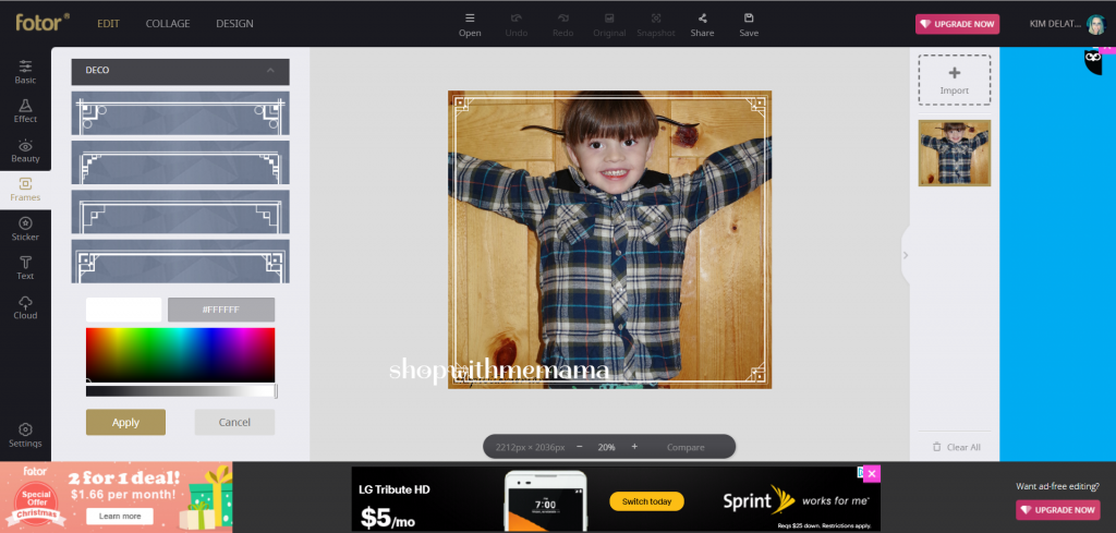 Create Beautiful Collages, Edit Photos, Design Graphics And More With Fotor
