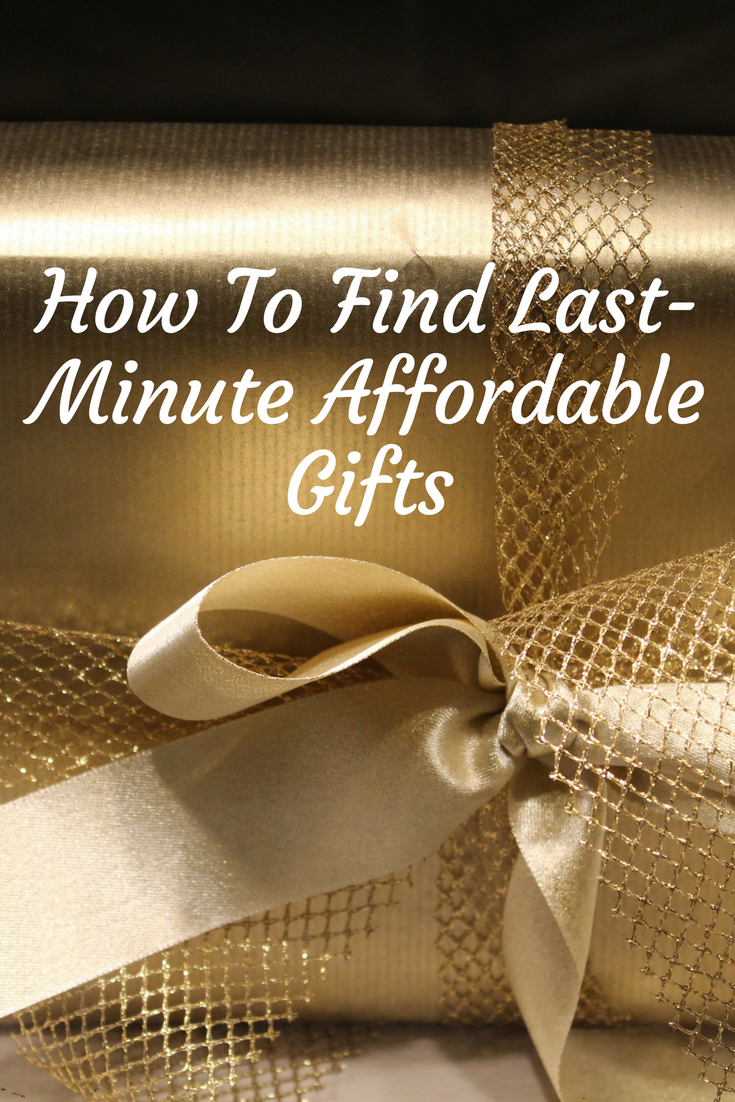 How To Find Last-Minute Affordable Gifts