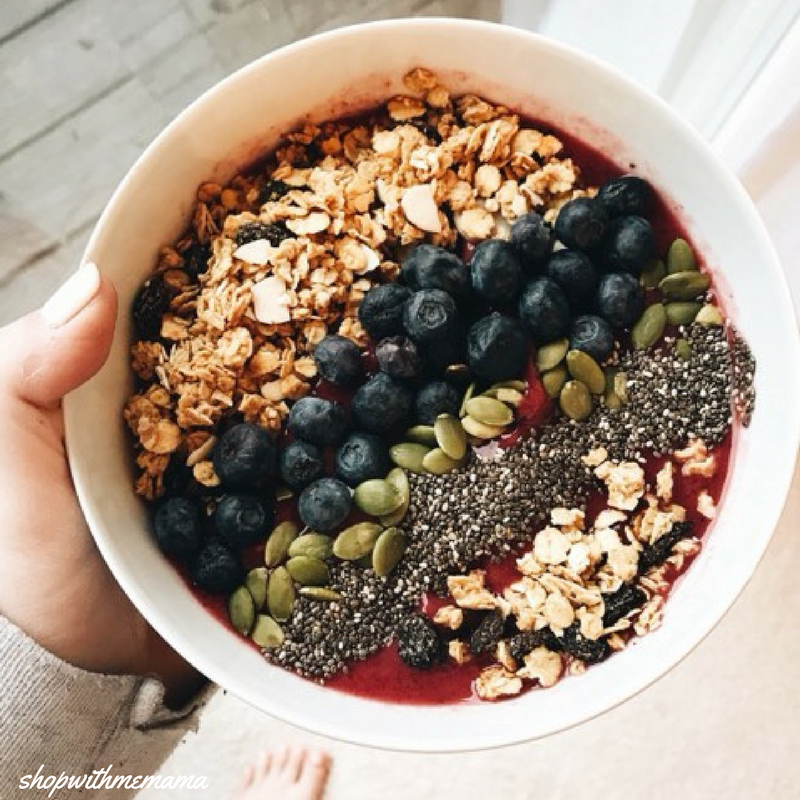 Mixed Berry Smoothie Bowls 