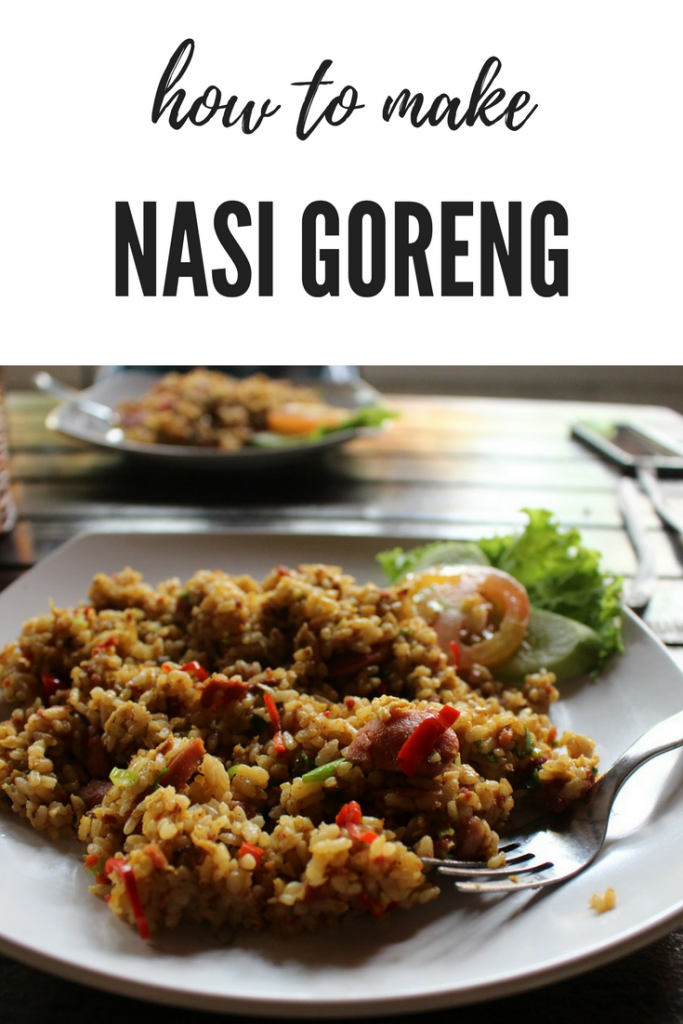 Nasi Goreng Indonesian Fried Rice with Ham Recipe