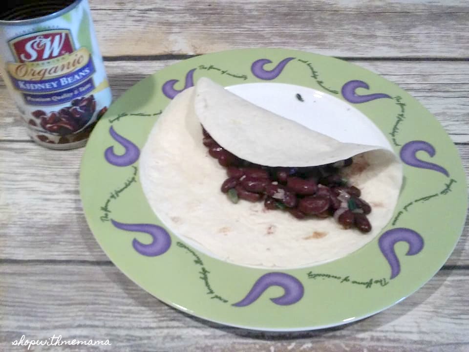 Delicious And Simple Organic Kidney Bean Soft Tacos! Shop With Me Mama