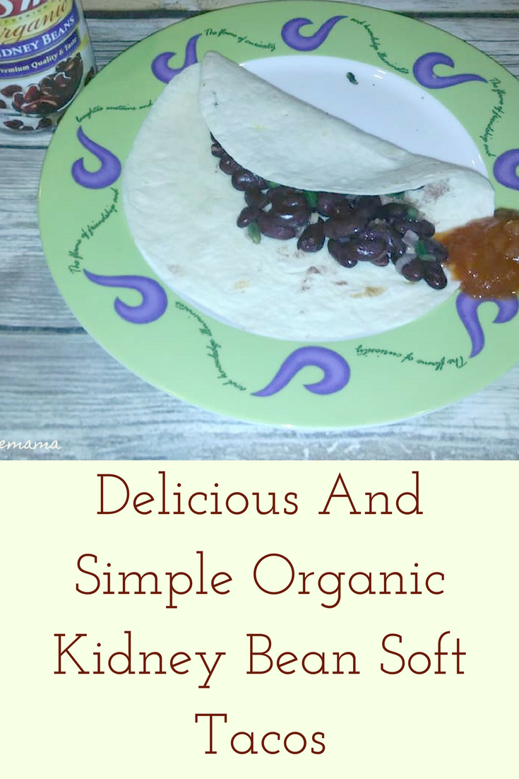 Delicious And Simple Organic Kidney Bean Soft Tacos