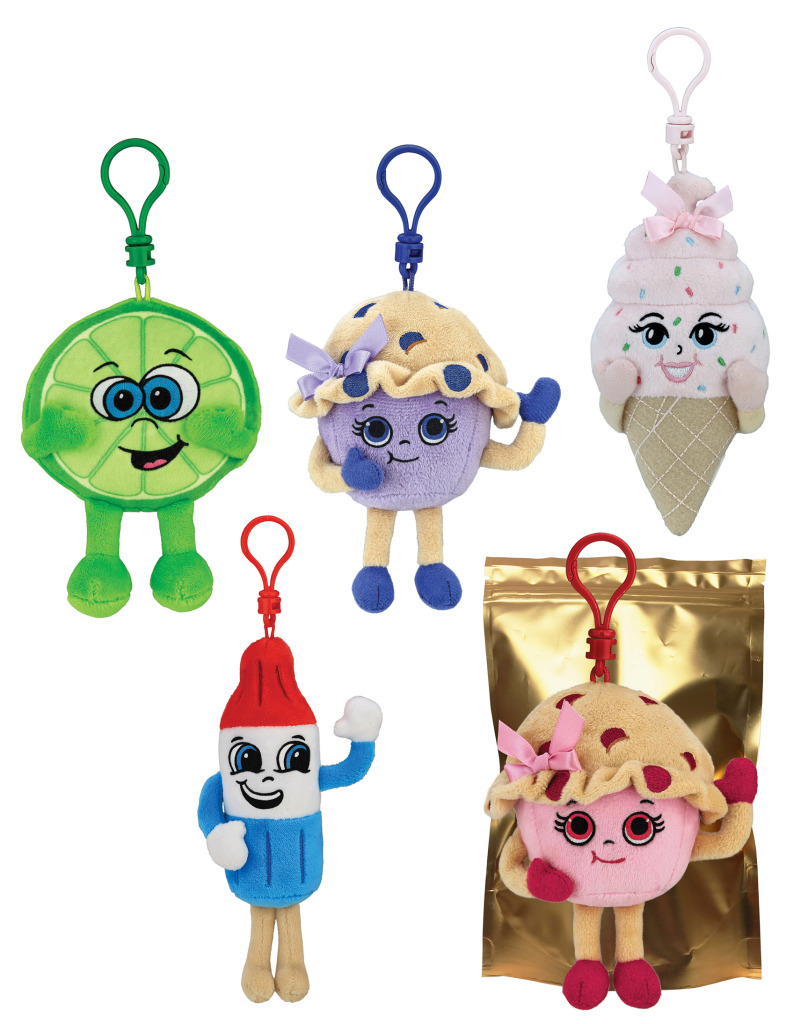 Whiffer Sniffers Squishers Jimmy S'more Plush Toy Backpack Clip Slow Rise NEW 