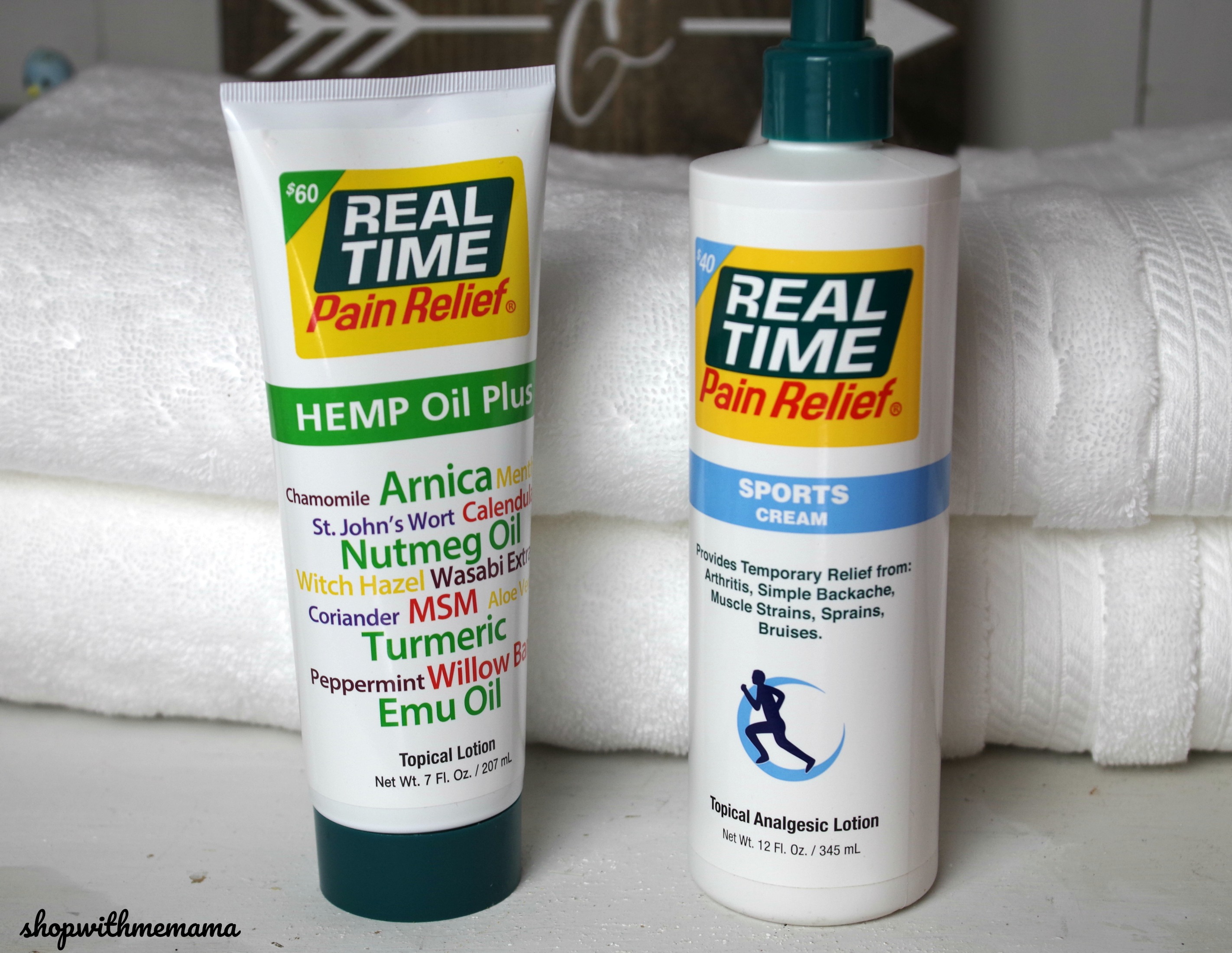 Natural Topical Pain Relief Creams