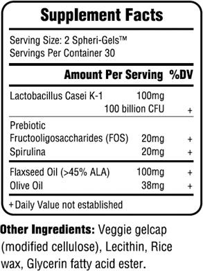 sho BALANCE Gluten-Free Vegan Probiotics