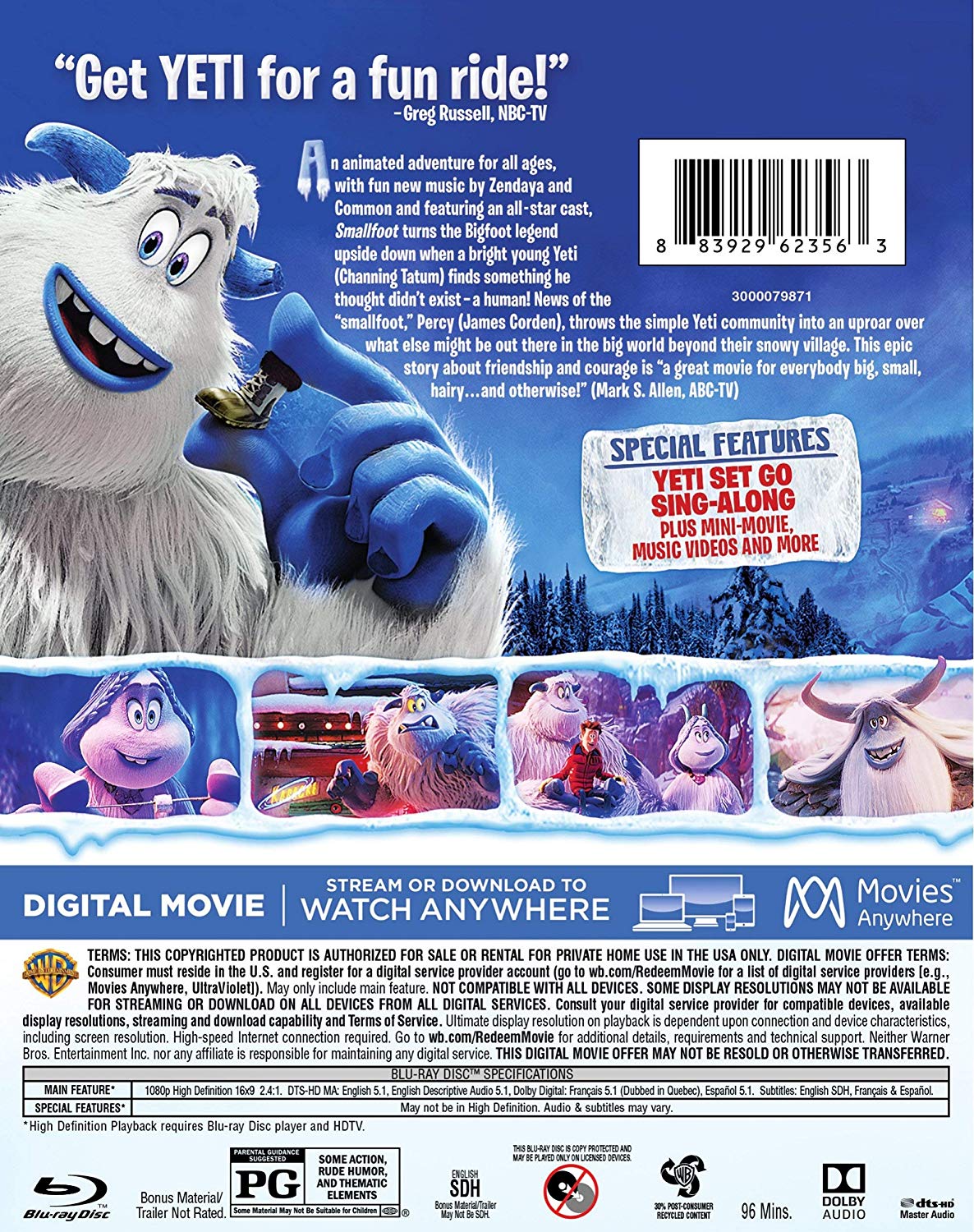 Yeti, Set, Go! (Smallfoot)