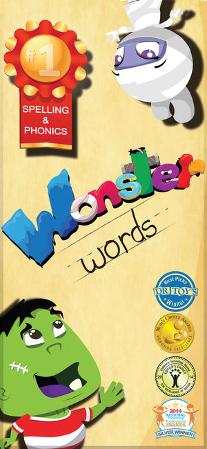 Wonster Words ABC, Phonics And Spelling Educational Game