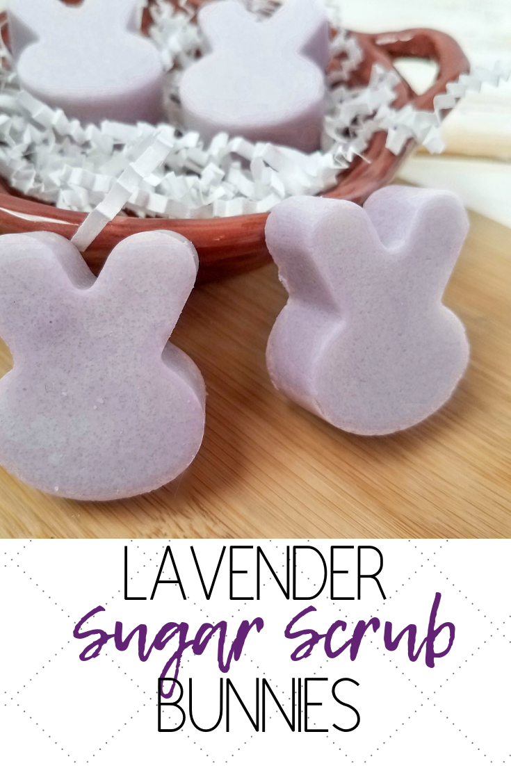 Lavender Sugar Scrub Bunnies