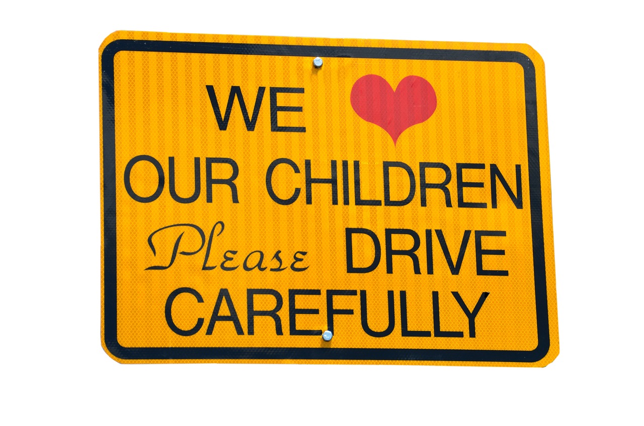 safe driving around kids