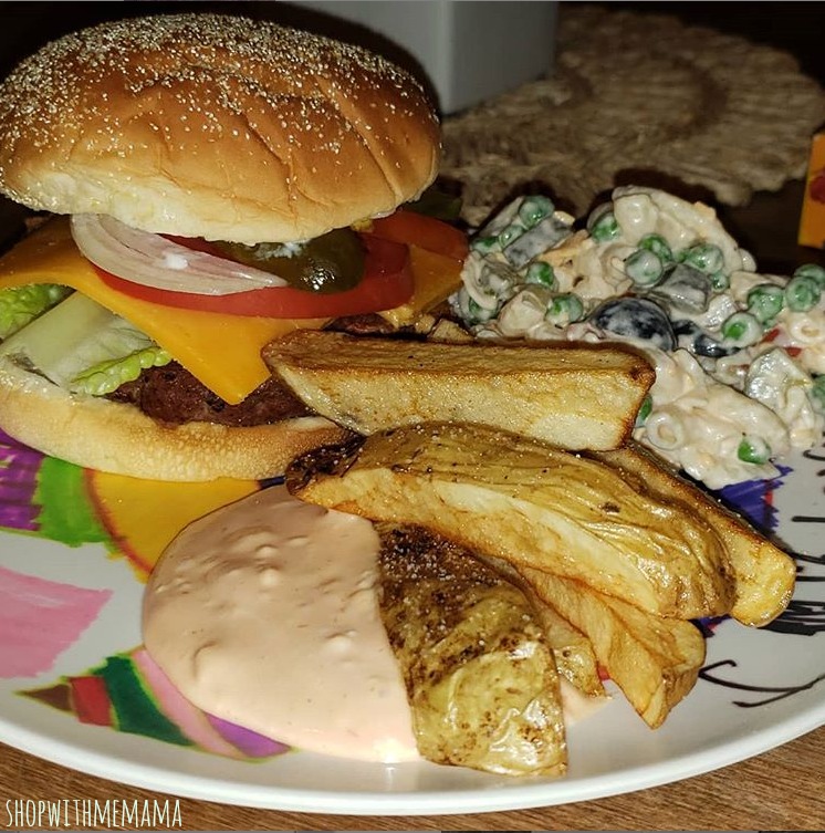 homemade hamburgers