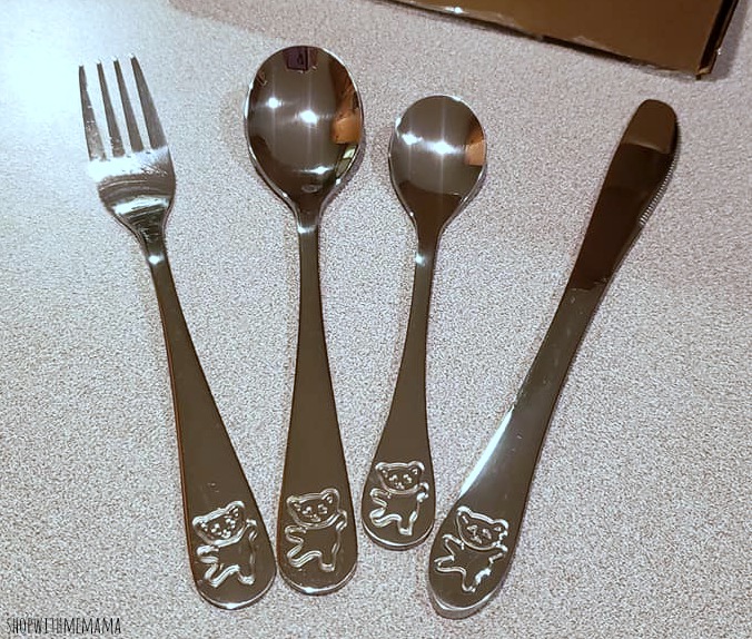 Toddlers Utensils Stainless Steel