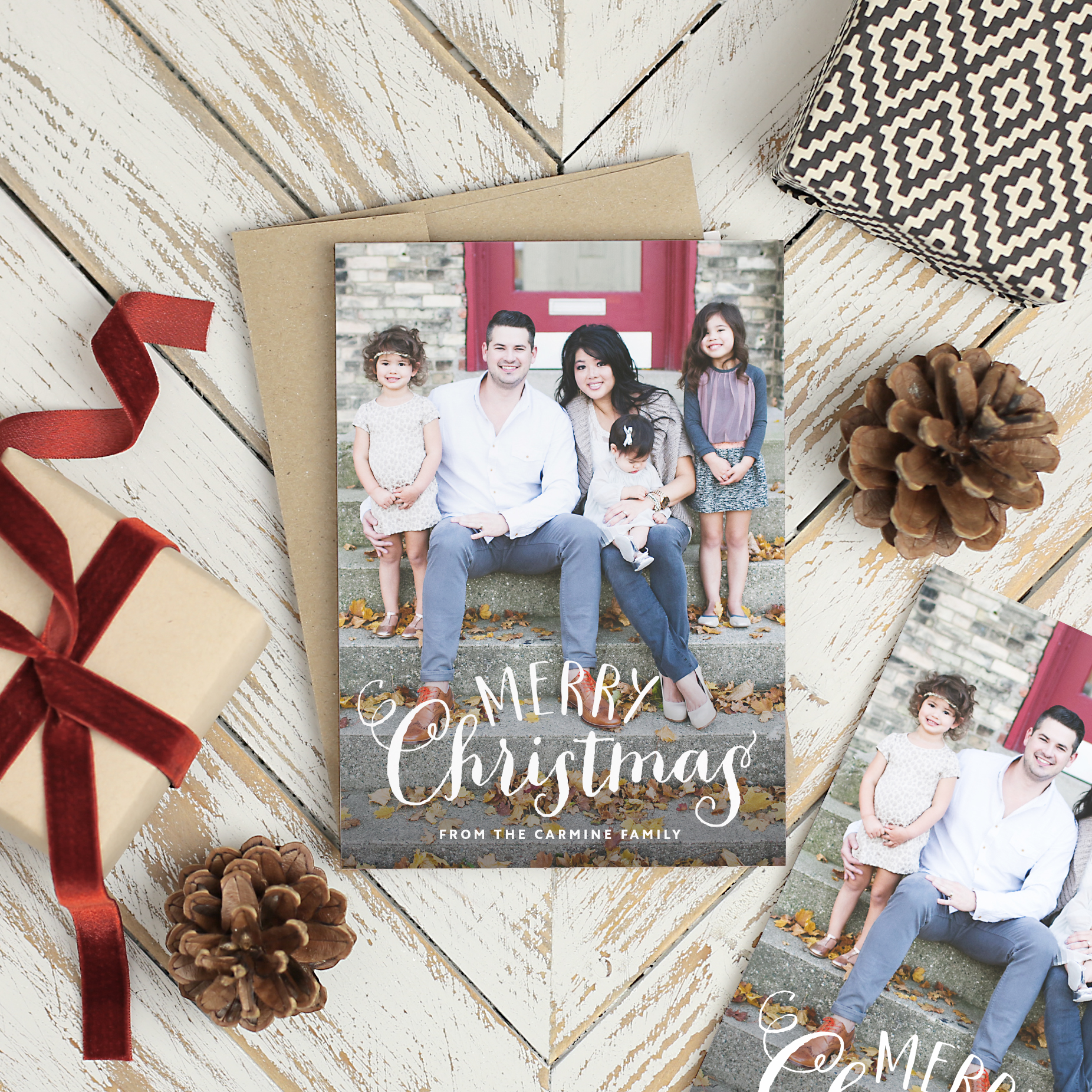 family picture christmas cards