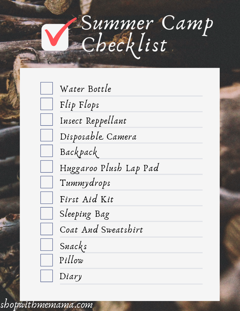 Summer Camping Essentials Checklist