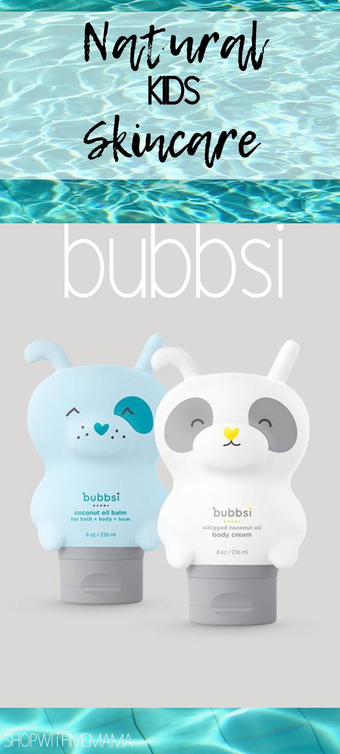 natural kids skincare bubbsi