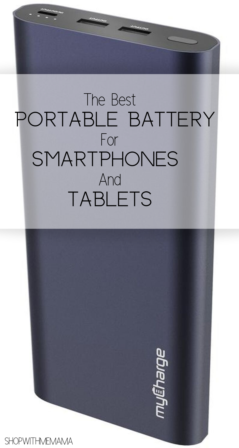 portable battery for smartphones and tablets