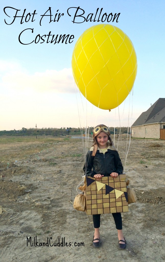 Hot Air Balloon Costume DIY