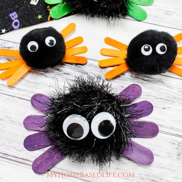 Halloween Hand spider craft