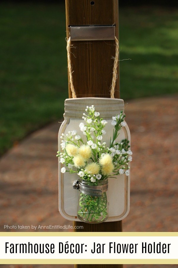 DIY Jar Flower Holder