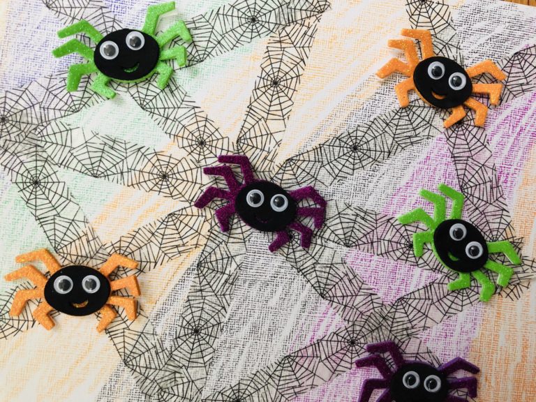 Washi Tape Halloween Craft