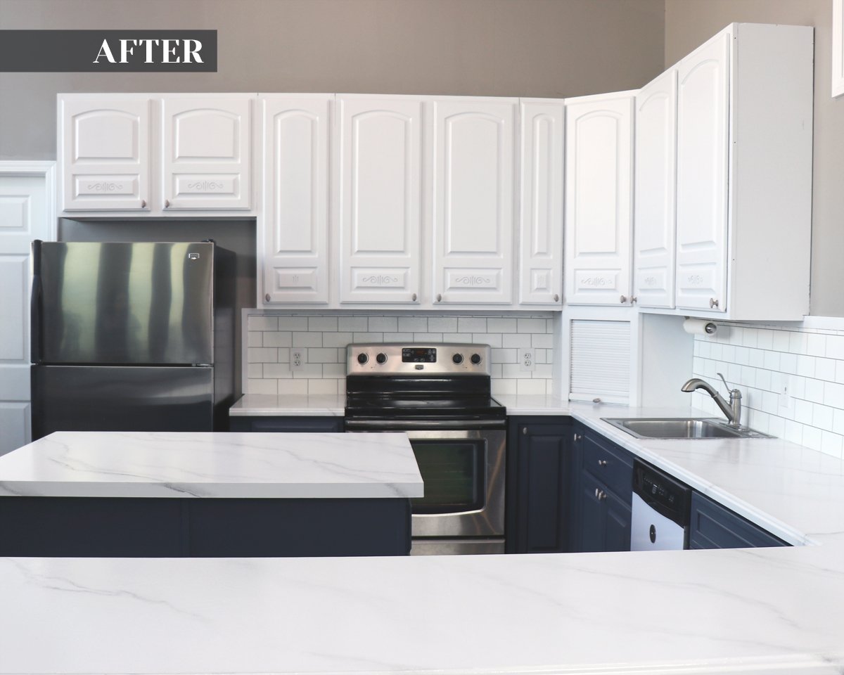 Giani Marble Countertop Paint Kit after photo