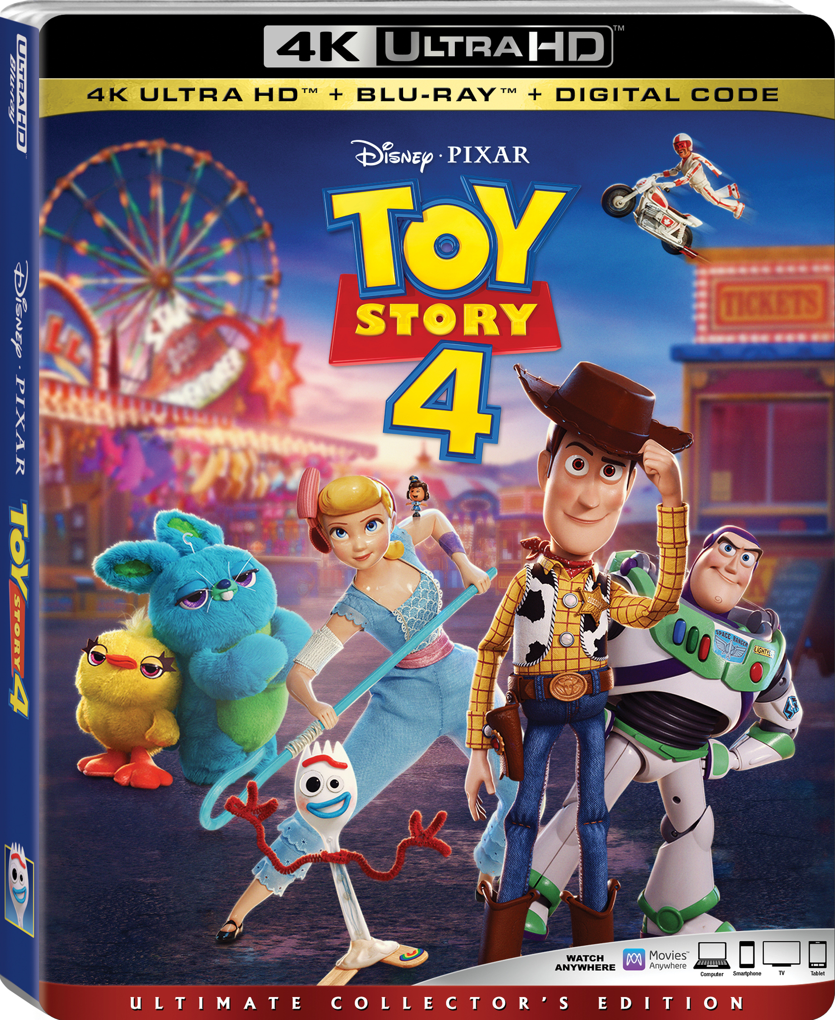 Toy Story 4 Car Ride Bingo Game