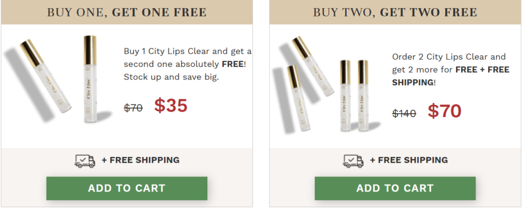 City Lips lip plumper