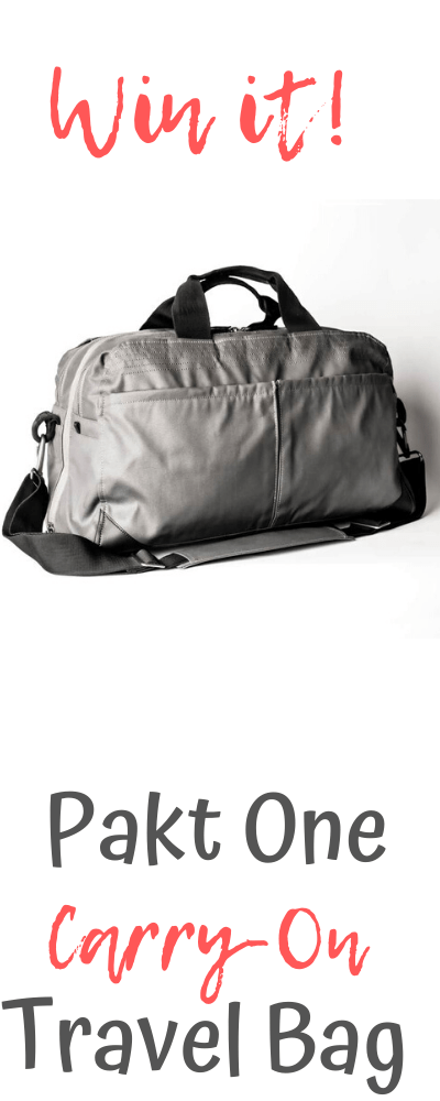 The Pakt One  Carry-On Travel Bag