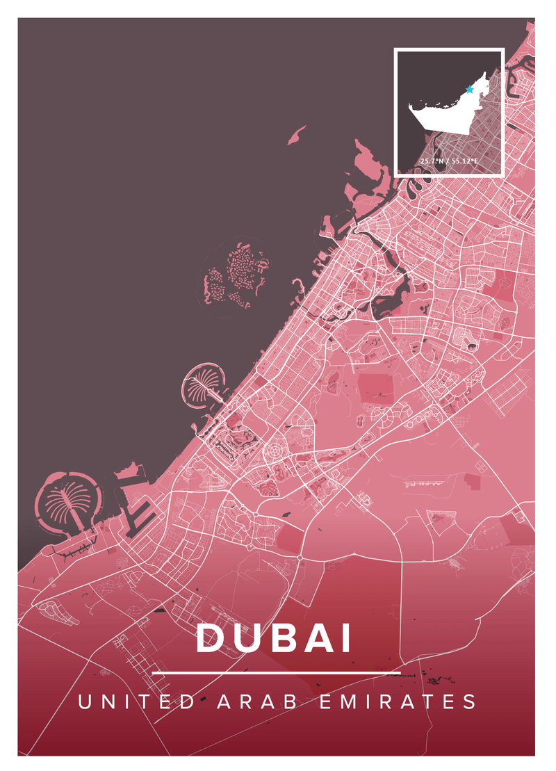 Dubai Map