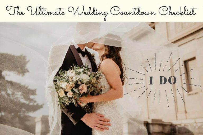 The Ultimate Wedding Countdown Checklist