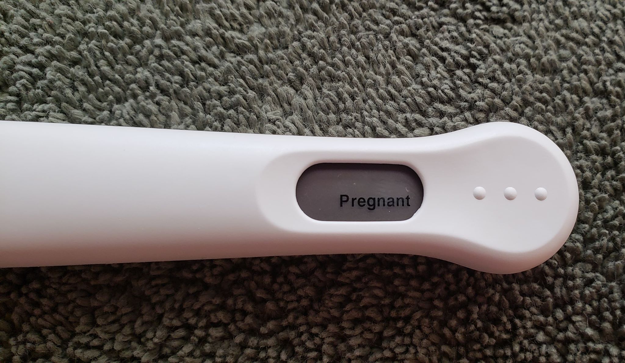 positive pregnancy test