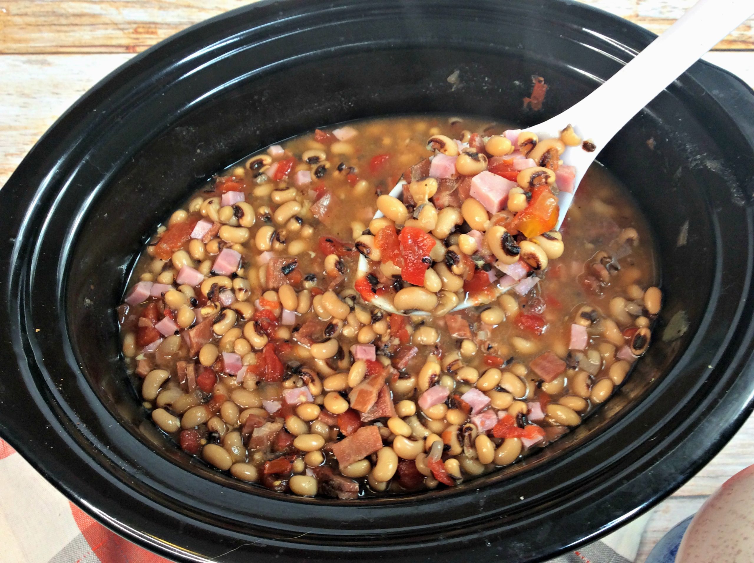 Recipe For Black-Eyed Peas In The Slow Cooker