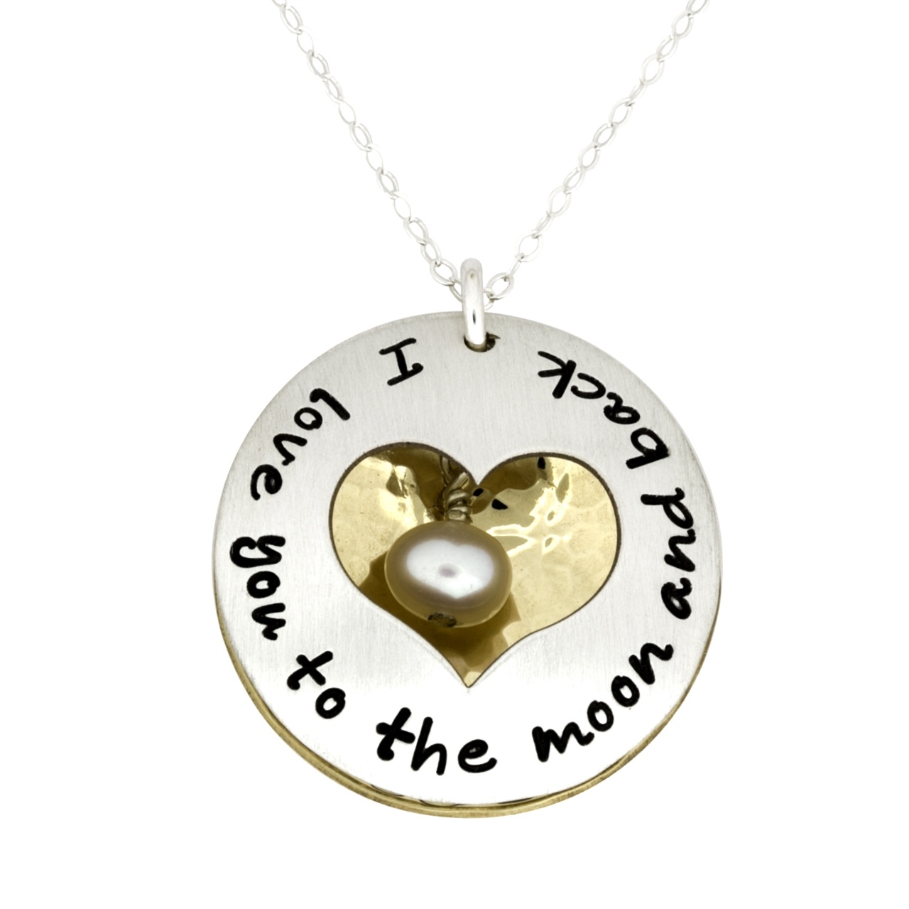 Engraved Heart Necklaces For Her