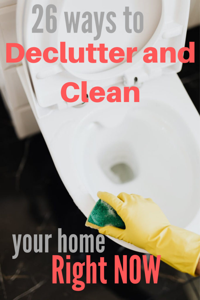 26 Ways To Declutter Your Home Right Now (Free Printable!)