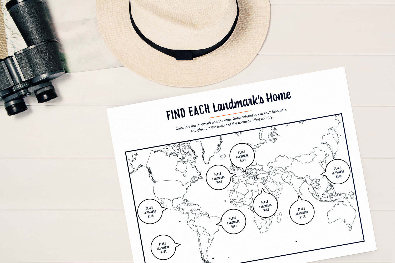 Free Printable Geography Worksheets And Games