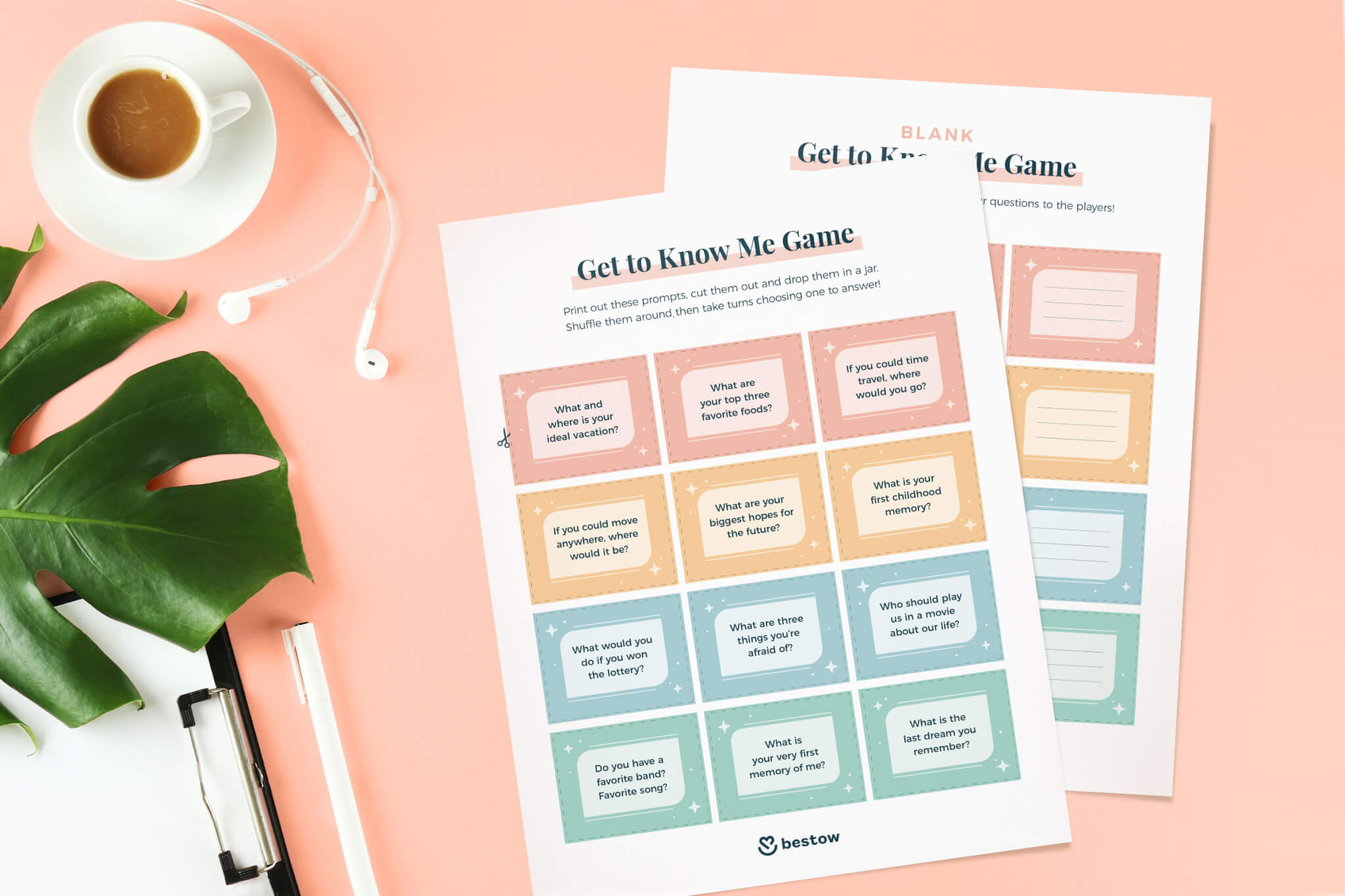 get to know me game printable