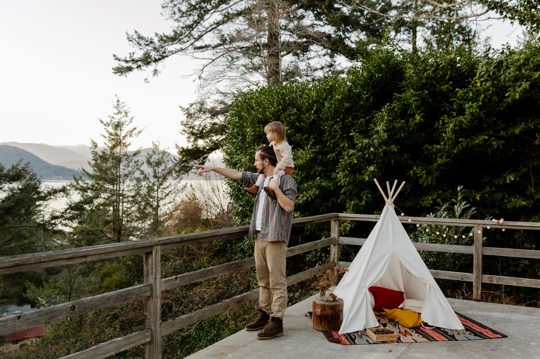 outdoor with dad